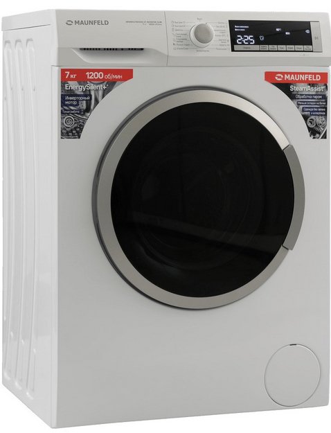 Стиральная машина Maunfeld MFWM127WH200 ST INVERTER SLIM в Тюмени (preview 3)