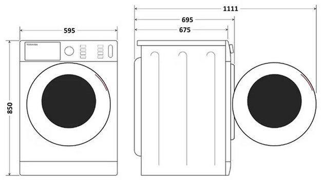 Сушильная машина Toshiba TD-BK100GHRU(SK) в Тюмени (preview 8)