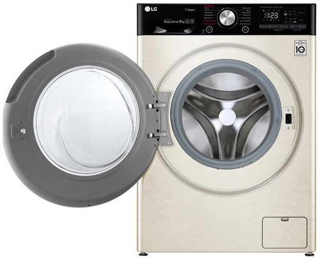 Стиральная машина LG F4V5VS9B в Тюмени (preview 9)