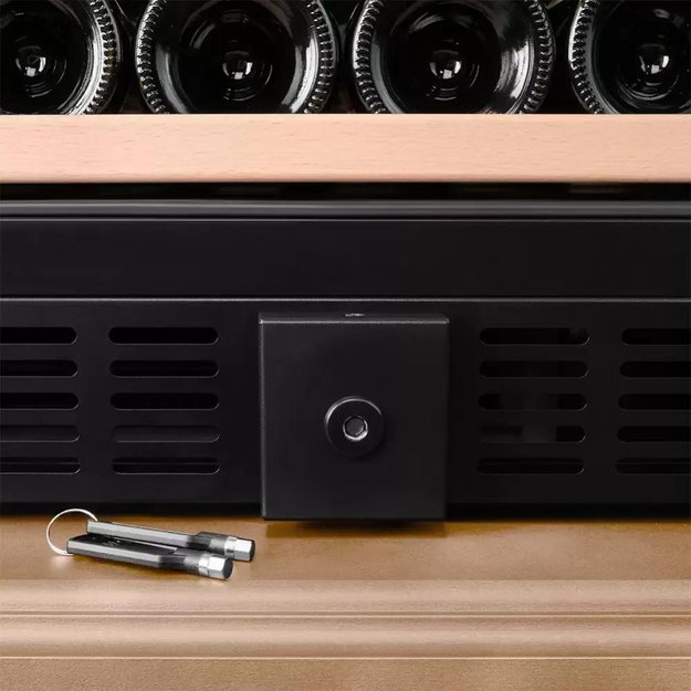 Винный шкаф Meyvel MV99PRO-KBT2 (Натуральный бук) в Тюмени (preview 8)