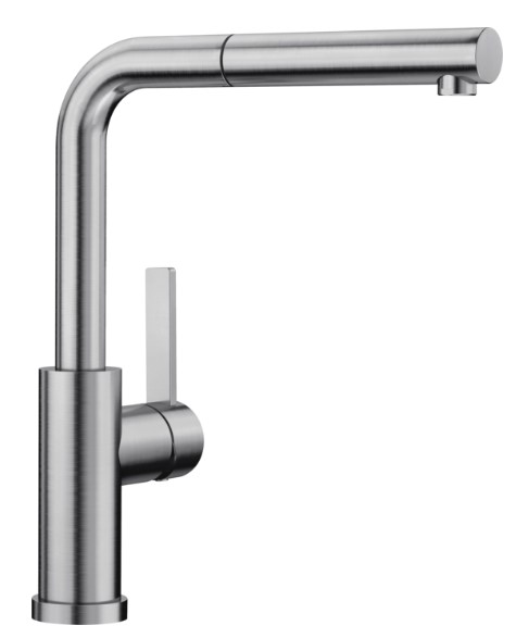 Смеситель Blanco LANORA-S-F 526180 нержавеющая сталь в Тюмени (preview 1)