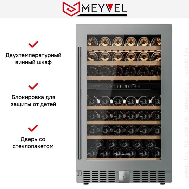 Винный шкаф Meyvel MV77PRO-KST2 в Тюмени (preview 11)