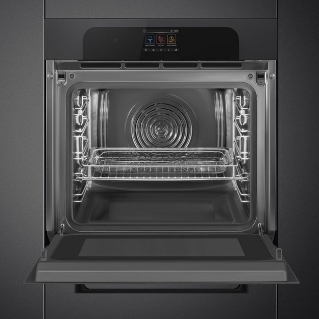 Духовой шкаф с функциями пара и СВЧ Smeg SO6204APB в Тюмени (preview 7)