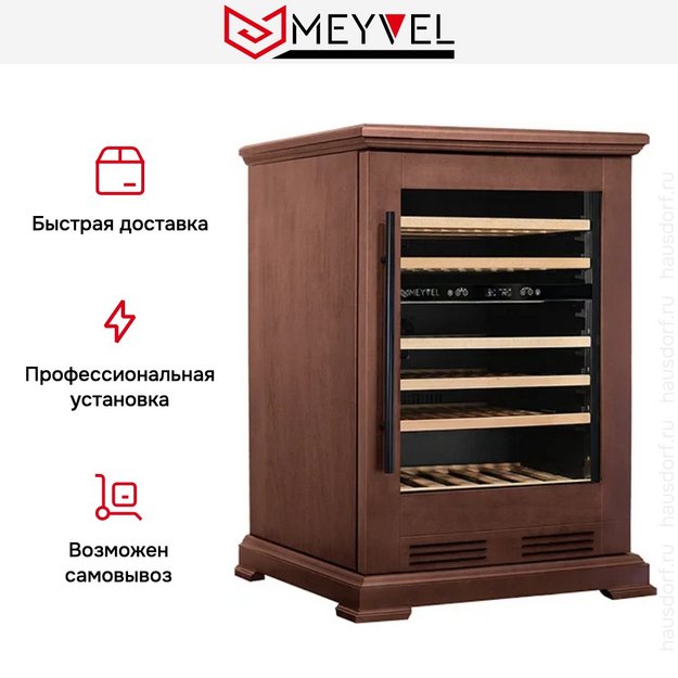 Винный шкаф Meyvel MV46PRO-KBT2 Italian walnut в Тюмени (preview 10)