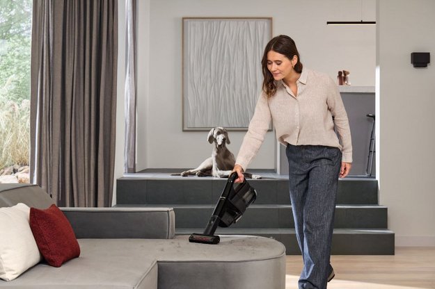 Пылесос Miele SWDL0 Triflex HX3 для уборки шерсти животных Обсидиановый черный (Cat&Dog Obsidian black) в Тюмени (preview 5)