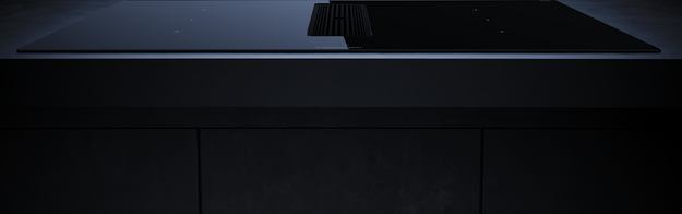 Индукционная варочная панель с вытяжкой Kuppersbusch KMI 8350.0 SR Black Velvet в Тюмени (preview 4)