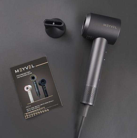 Настенный фен Meyvel MF12-1600 Серый (Gray) в Тюмени (preview 7)