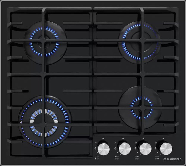 Газовая варочная панель MAUNFELD EGHG.64.63CB/G в Тюмени (preview 2)