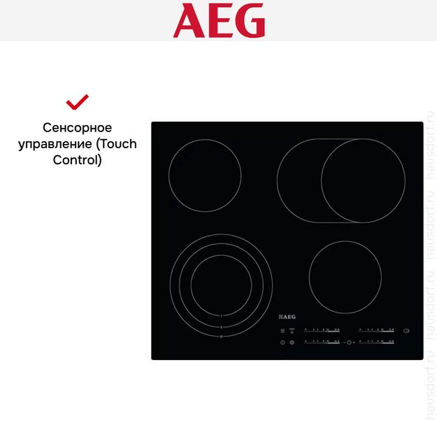Варочная панель AEG HK654070IB в Тюмени (preview 4)