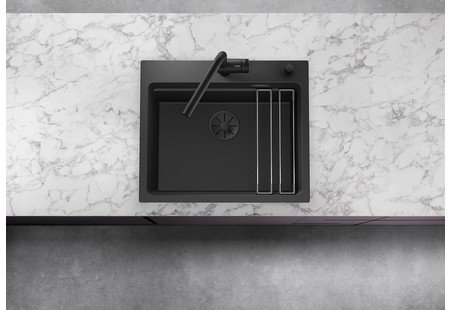 Мойка Blanco Etagon 6 антрацит клапан-автомат InFino 524539 в Тюмени (preview 11)