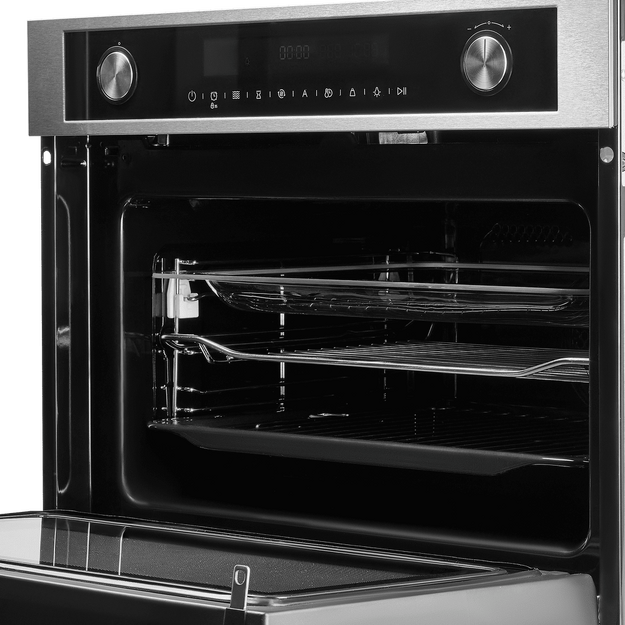 Компактный духовой шкаф с СВЧ Maunfeld MCMO5015MFS в Тюмени (preview 5)