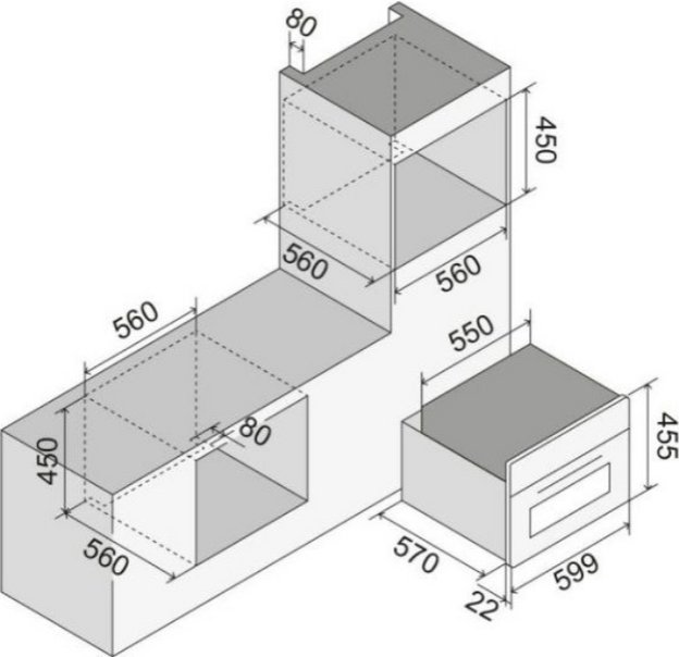 Духовой шкаф Ilve 645SCHSW/SSC в Тюмени (preview 3)