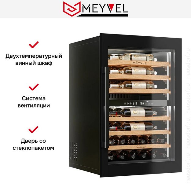 Винный шкаф Meyvel MV47PRO-KBB2 в Тюмени (preview 3)