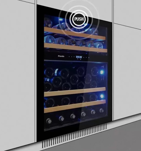 Встраиваемый винный шкаф Pando PVMBP 60-45 PAL в Тюмени (preview 1)