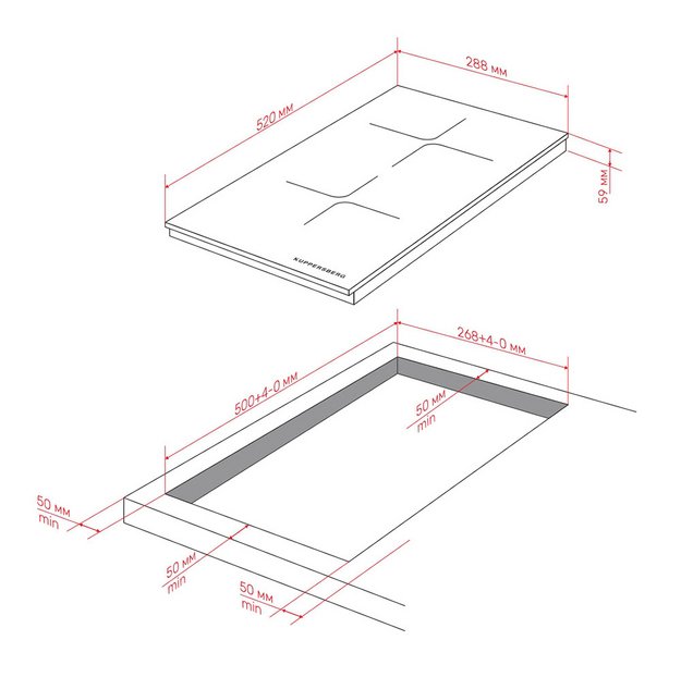 Варочная панель Kuppersberg ICI 306 в Тюмени (preview 5)