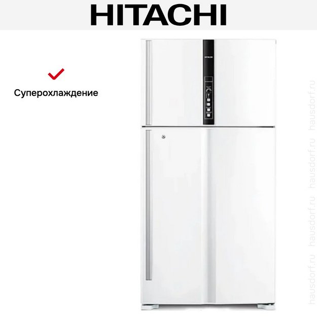 Холодильник Hitachi R-V720PUC1 TWH в Тюмени (preview 4)