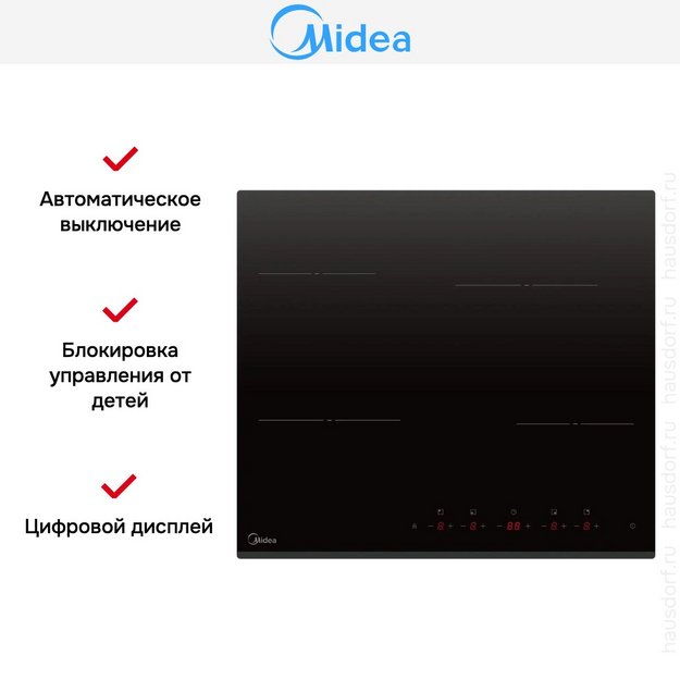 Варочная панель Midea MCH64203F в Тюмени (preview 9)