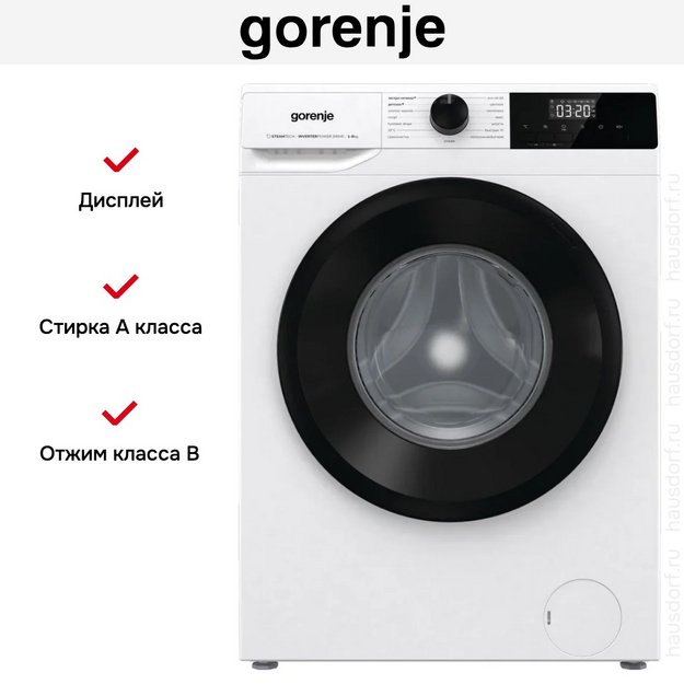 Стиральная машина Gorenje W1NHPI62SCSIRV в Тюмени (preview 14)