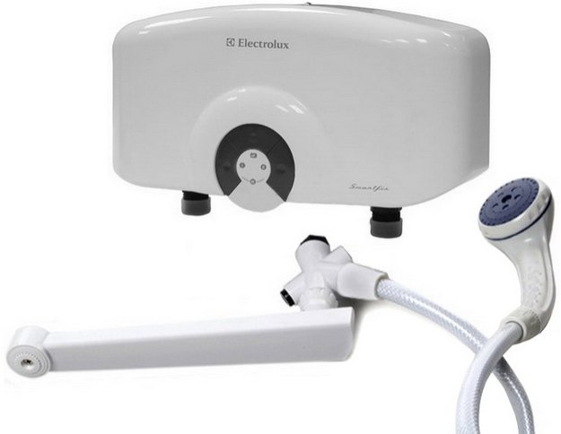 Водонагреватель Electrolux Smartfix 3.5 TS кран + душ в Тюмени (preview 3)