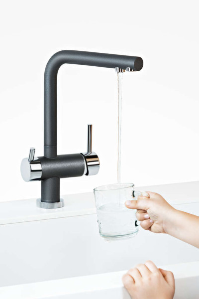 Комплект смесителя Omoikiri NAGANO-LG + PURE DROP LITE в Тюмени (preview 5)