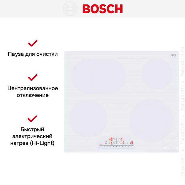 Электрическая варочная панель Bosch PKN652FP2E в Тюмени (preview 5)