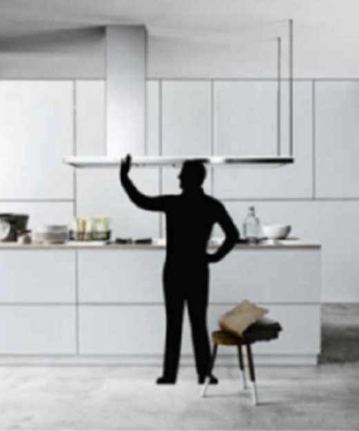 Вытяжка FALMEC DESIGN LUMEN ISOLA STEEL 175 SX в Тюмени (preview 3)