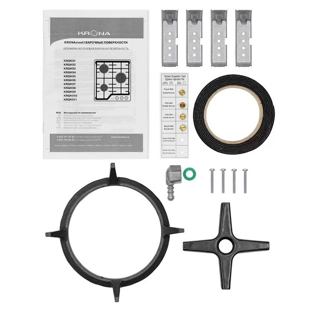 Варочная панель KRONA CORNIOLA 60 BL в Тюмени (preview 11)
