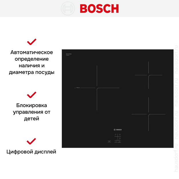 Индукционная варочная панель Bosch PUC61KAA5E в Тюмени (preview 5)