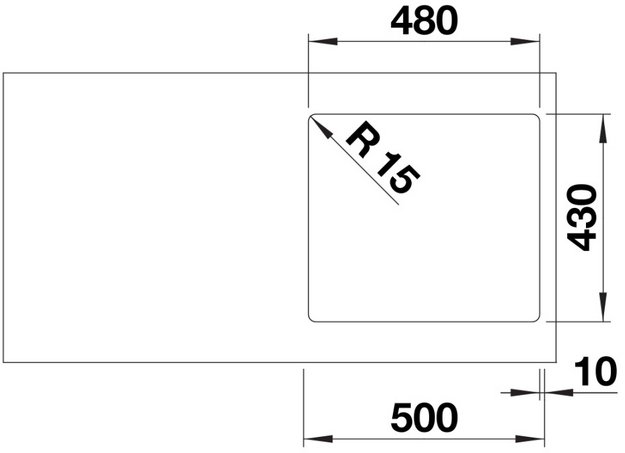 Мойка BLANCO SOLIS 450-IF нержавеющая сталь в Тюмени (preview 4)