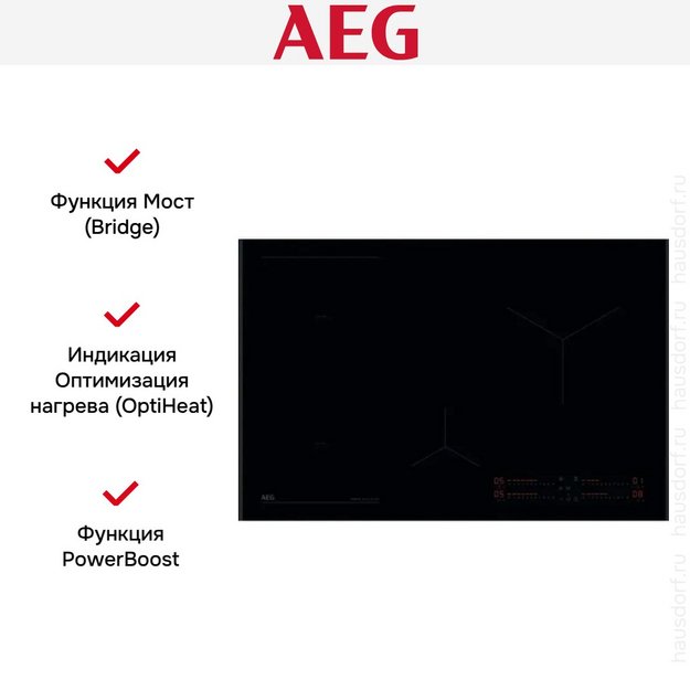 Варочная панель AEG NII84B30AB в Тюмени (preview 4)