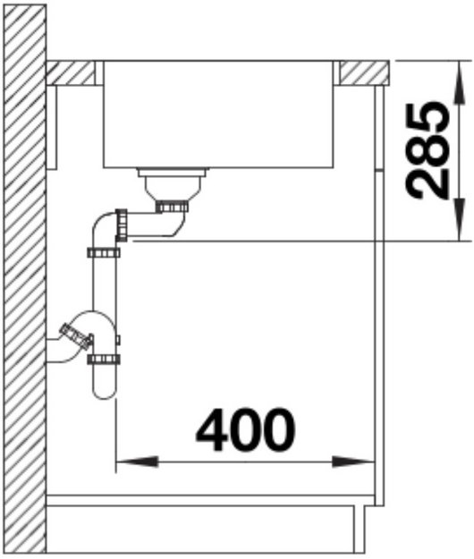 Мойка BLANCO SOLIS 450-IF нержавеющая сталь в Тюмени (preview 5)