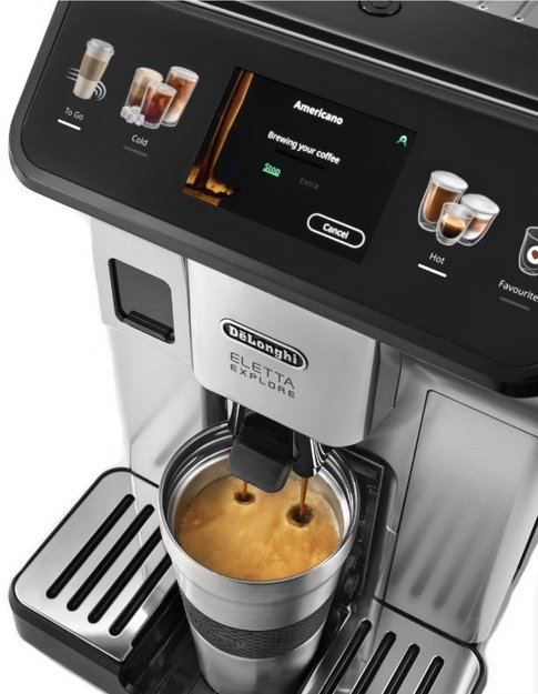 Кофемашина DeLonghi ECAM450.55.S в Тюмени (preview 6)