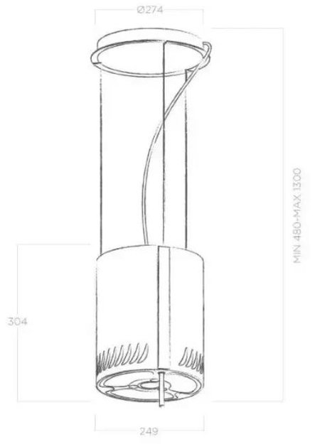 Вытяжка ELICA NAKED URBAN CAST IRON/F/25 в Тюмени (preview 6)