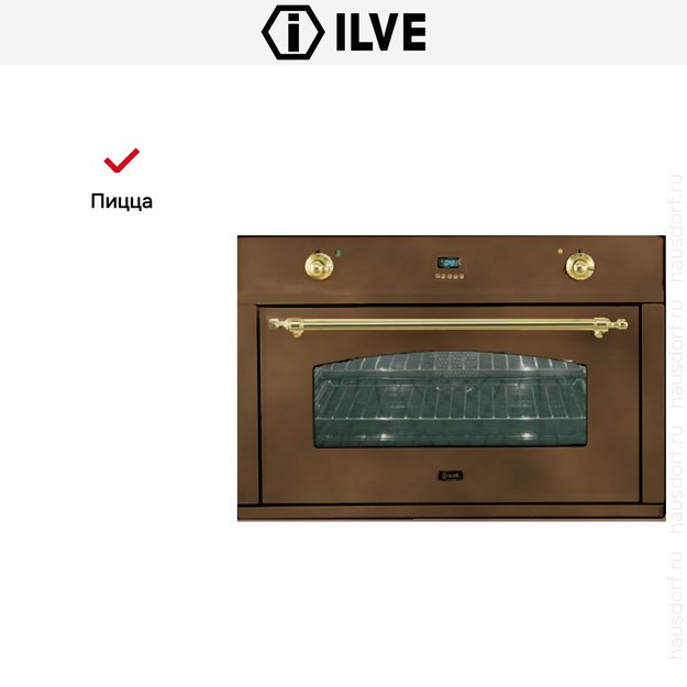 Духовой шкаф Ilve 900-CMP медь в Тюмени (preview 7)