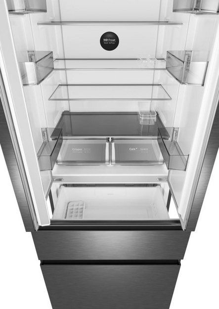 Отдельностоящий холодильник Weissgauff WFD 450 Built-in Inverter NoFrost Dark Inox в Тюмени (preview 9)