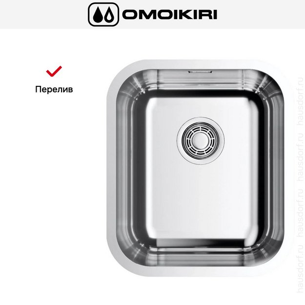 Мойка Omoikiri OMI 38-U/I IN в Тюмени (preview 4)
