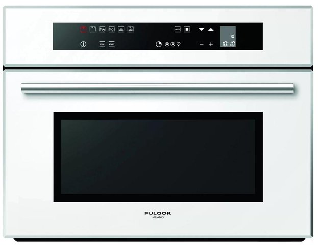Встраиваемый комбинированный паровой шкаф Fulgor Milano LCSO 4511 TC WH в Тюмени (preview 1)