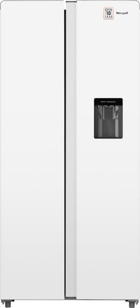 Отдельностоящий холодильник с инвертором и подачей воды Weissgauff WSBS 600 W NoFrost Inverter Water Dispenser в Тюмени (preview 1)