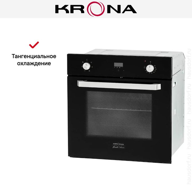Электрический духовой шкаф KRONA ONORE 60 BL в Тюмени (preview 3)
