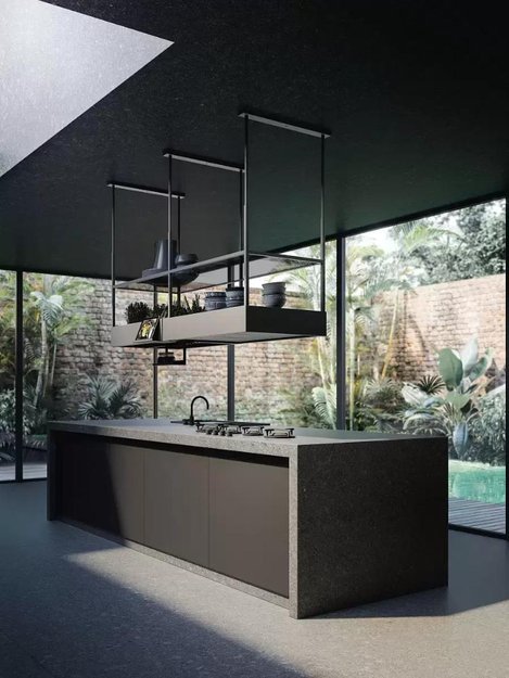 Вытяжка Falmec CIRCLE.TECH SPAZIO ISOLA black (600) в Тюмени (preview 2)