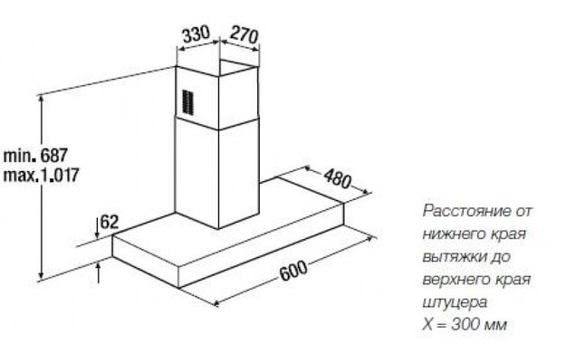 Настенная вытяжка Kuppersbusch KD 6210.1 GE в Тюмени (preview 2)