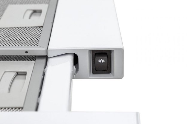 Встраиваемая вытяжка KRONA Kamilla slim 600 white (1 мотор) в Тюмени (preview 4)