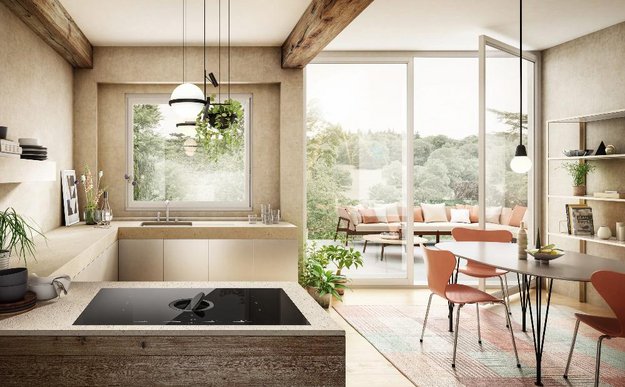 Варочная панель с вытяжкой Elica SWITCH GLOW EVO BL/A/83 в Тюмени (preview 3)