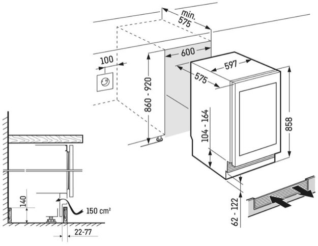 Встраиваемый винный шкаф Liebherr UWgbi 3782 Vinidor Selection в Тюмени (preview 6)