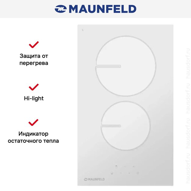 Варочная панель Maunfeld MVCE31.2HL.SZ-WH в Тюмени (preview 3)