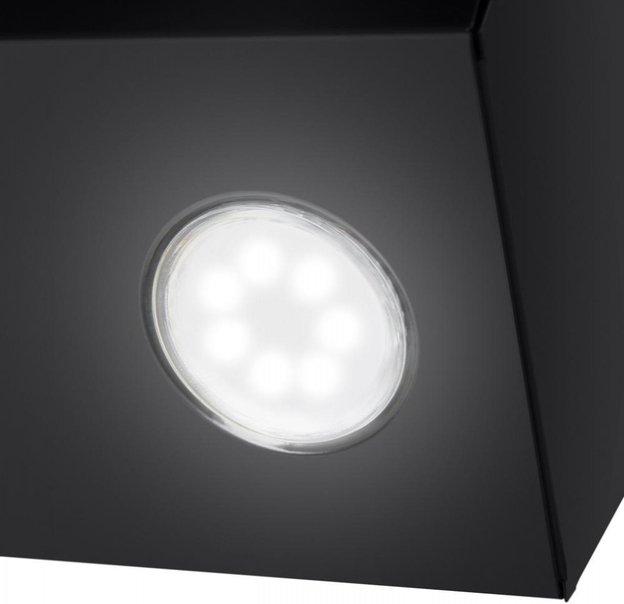 Кухонная вытяжка MAUNFELD Bridge Line 50 черный\вставка сатин в Тюмени (preview 9)