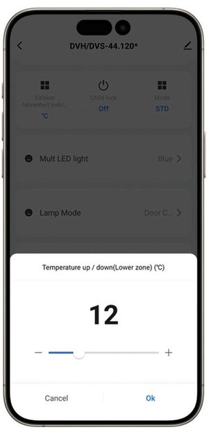 Встраиваемый винный шкаф Dunavox DVN-25.65DB.TO в Тюмени (preview 3)