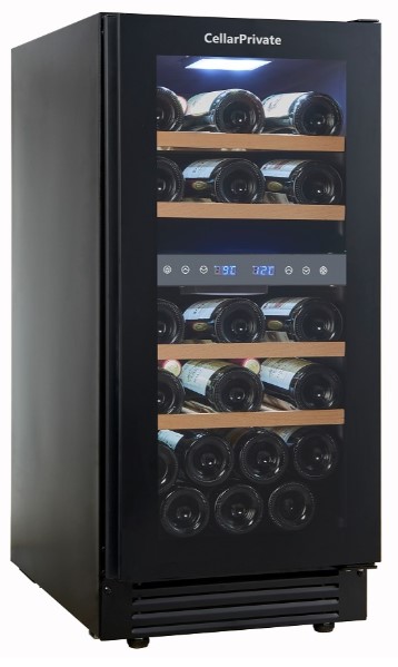 Встраиваемый под столешницу винный шкаф CellarPrivate CP027-2TBH в Тюмени (preview 7)