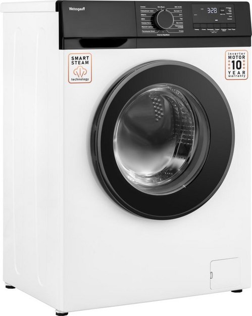 Стиральная машина Weissgauff WM 45127 DC Inverter Steam в Тюмени (preview 3)