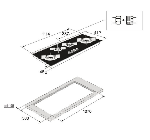 Варочная панель Asko HG8144BGB2 в Тюмени (preview 5)